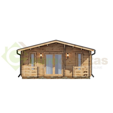 Cabine en bois double mur / Padova Plus Twinskin