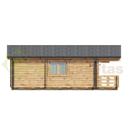 Cabine en bois double mur / Padova Plus Twinskin