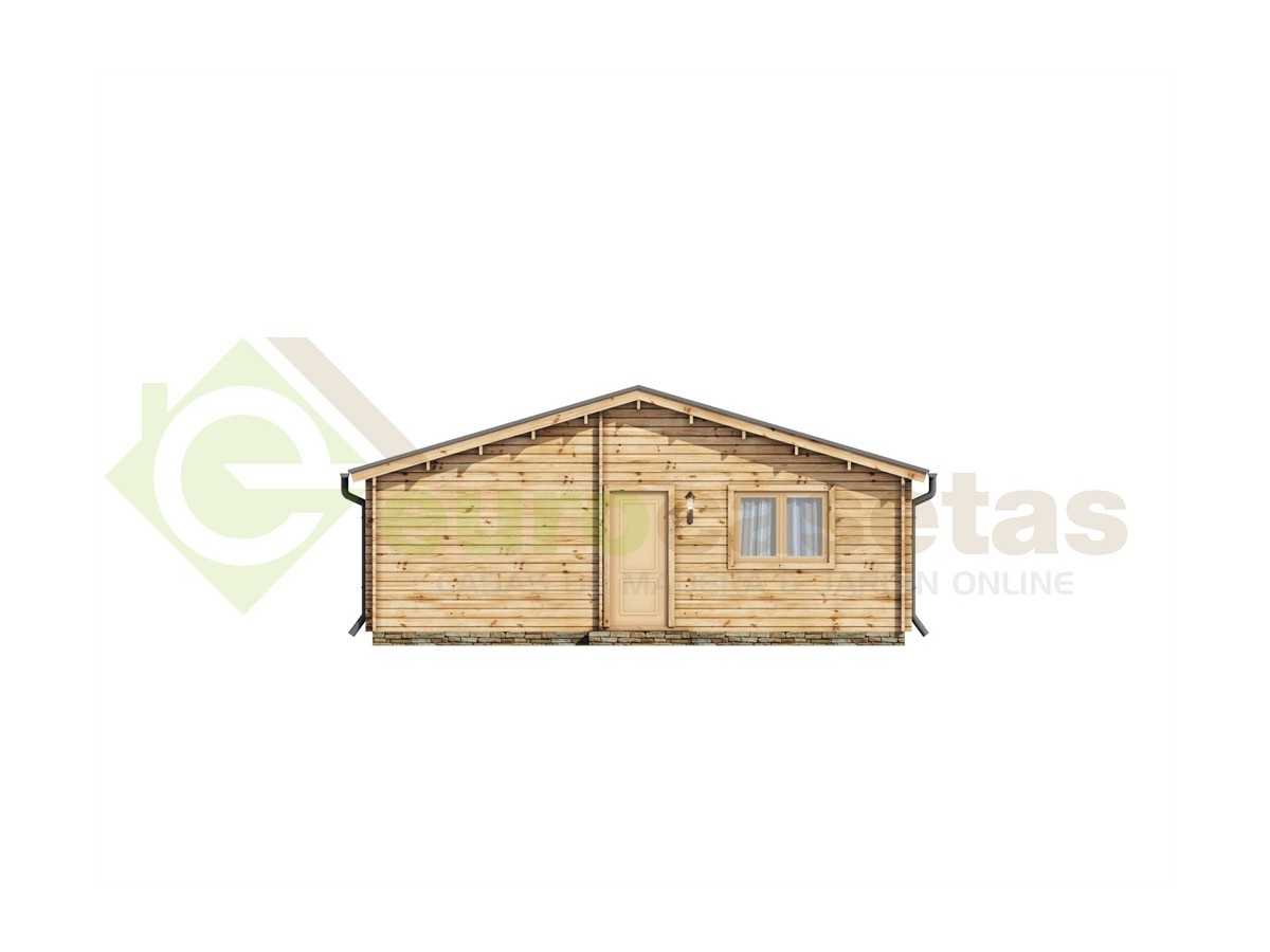 CASA DE MADERA  "SEVILLA " - 44-50-44 mm
