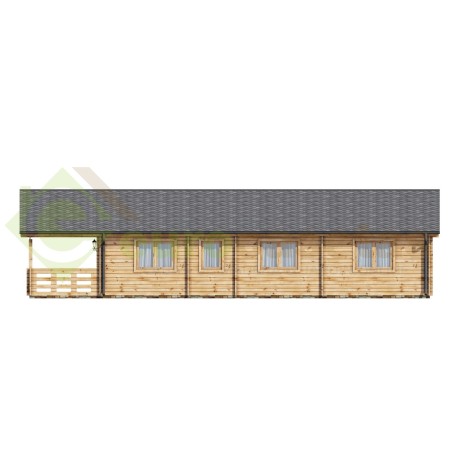 Wooden houses / Ainsa - 44 mm