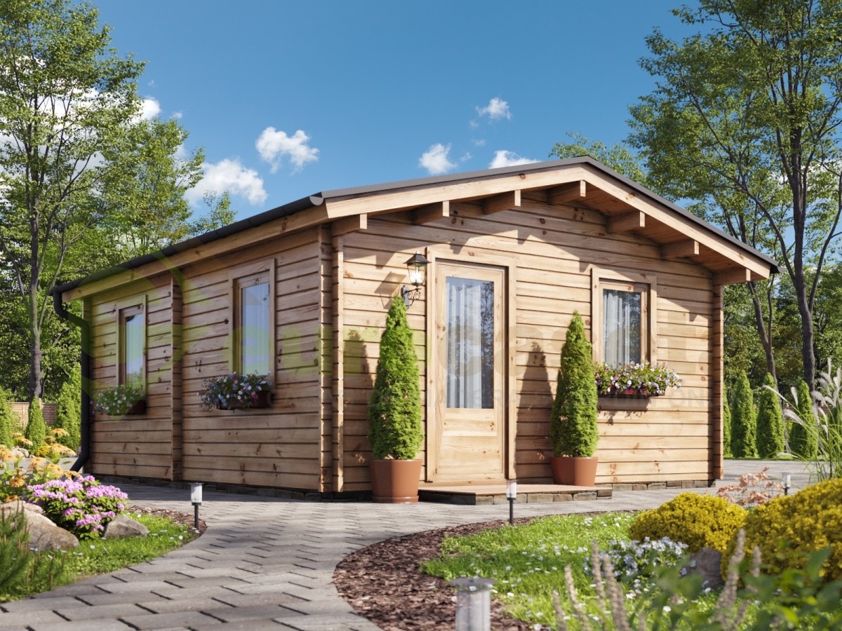 Casa de madera  "BERTA 6x6 , 36 m2  "