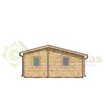 Casa de madera "DANI  6X8 , 48 m2" - 44mm