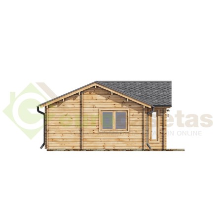 Casa de madera  "FLORIDA , 60 m2"