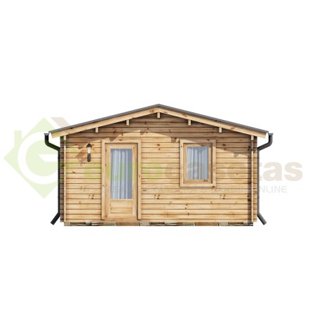 Casa de madera  "JULIA 5x7 , 35 m2"