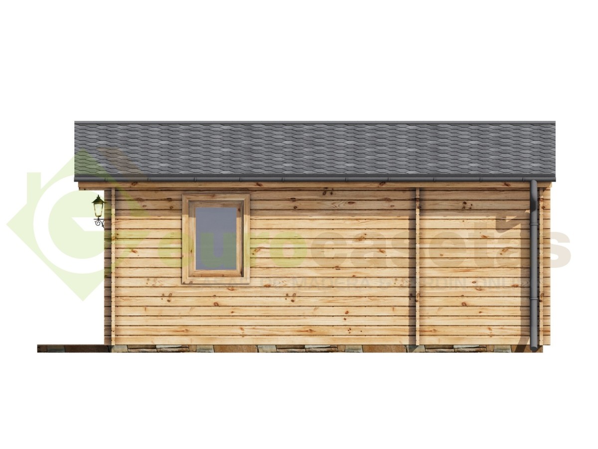 Casa de madera  "JULIA 5x7 , 35 m2"