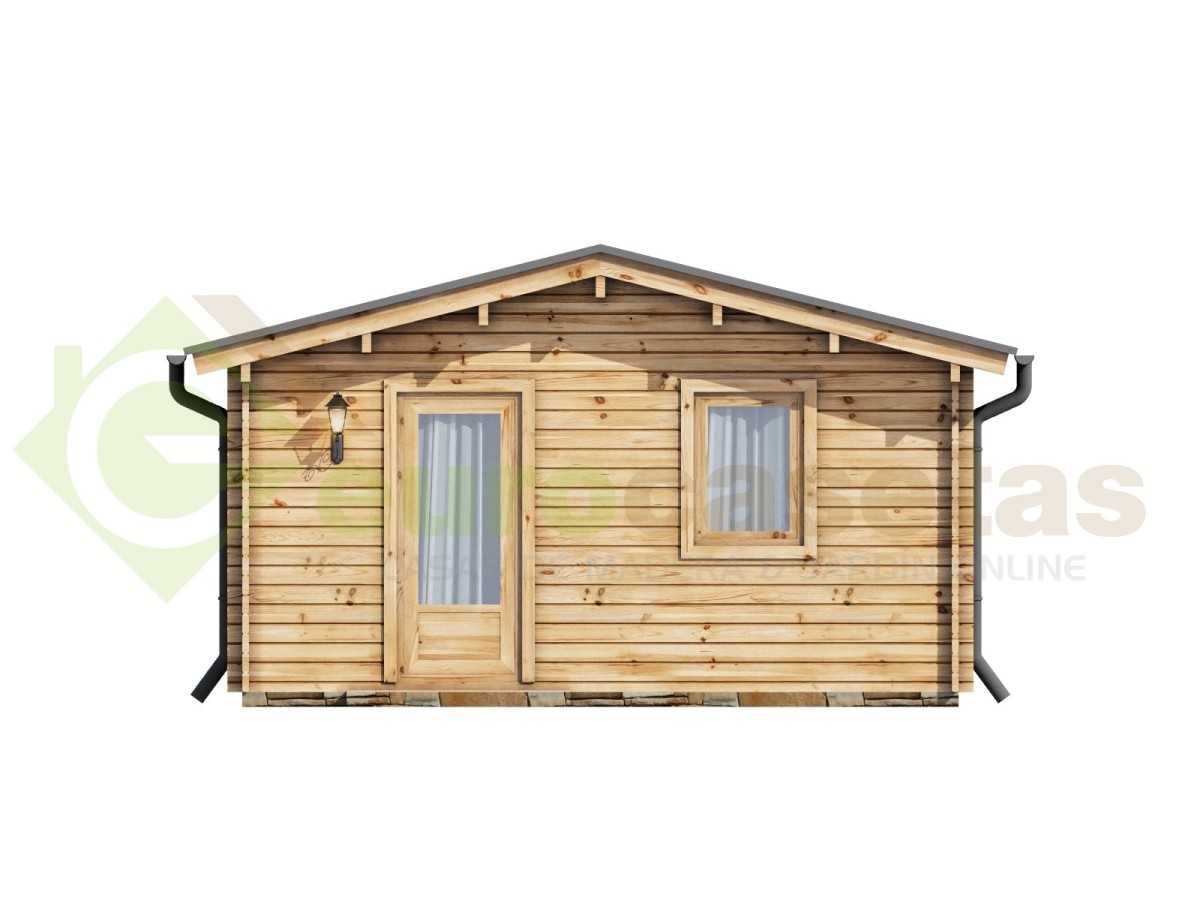 Casa de madera  "JULIA 6x6 , 36 m2"