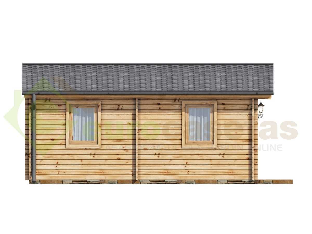 Casa de madera  "JULIA 6x6 , 36 m2"