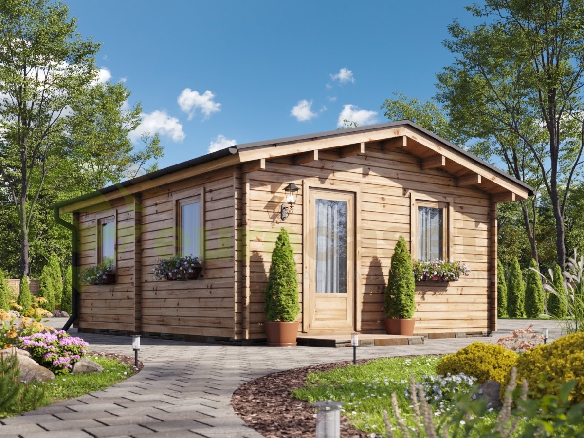 Casa de madera  "JULIA 6x6 , 36 m2"