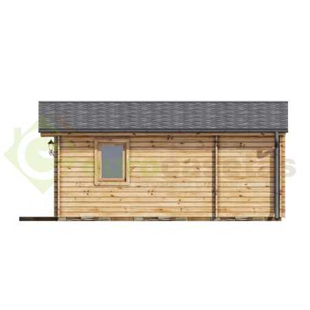 Casa de madera JULIA (5x6) 30 m², 44mm