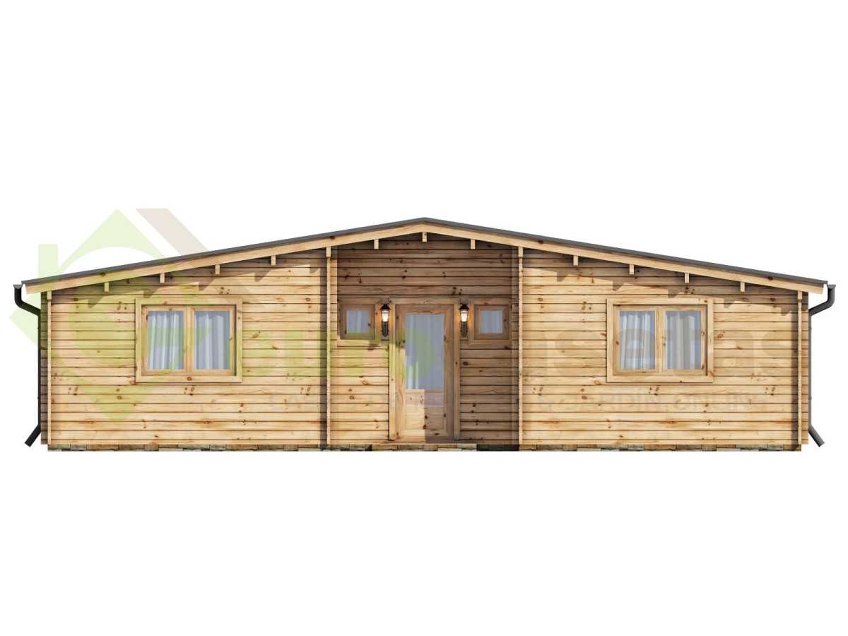 Casa de madera  "KRISTI , 64,9 m2" - 44mm