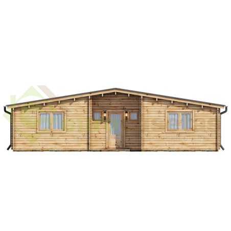 Casa de madera  "KRISTI , 64,9 m2" - 44mm