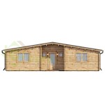 Casa de madera  "KRISTI , 64,9 m2" - 44mm