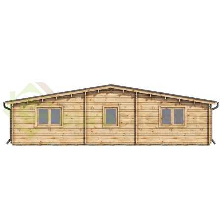 Casa de madera  "KRISTI , 64,9 m2" - 44mm