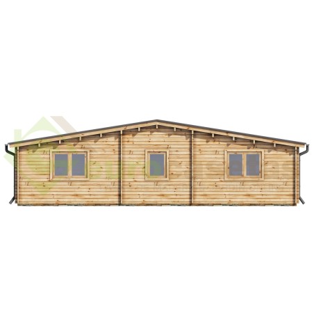 Casa de madera  "KRISTI , 64,9 m2" - 44mm
