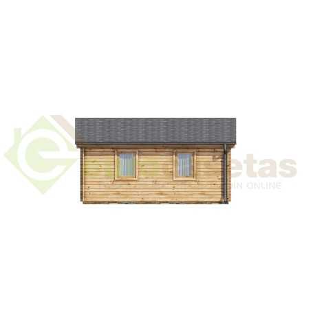 Casa de madera  "KRISTI , 64,9 m2" - 44mm