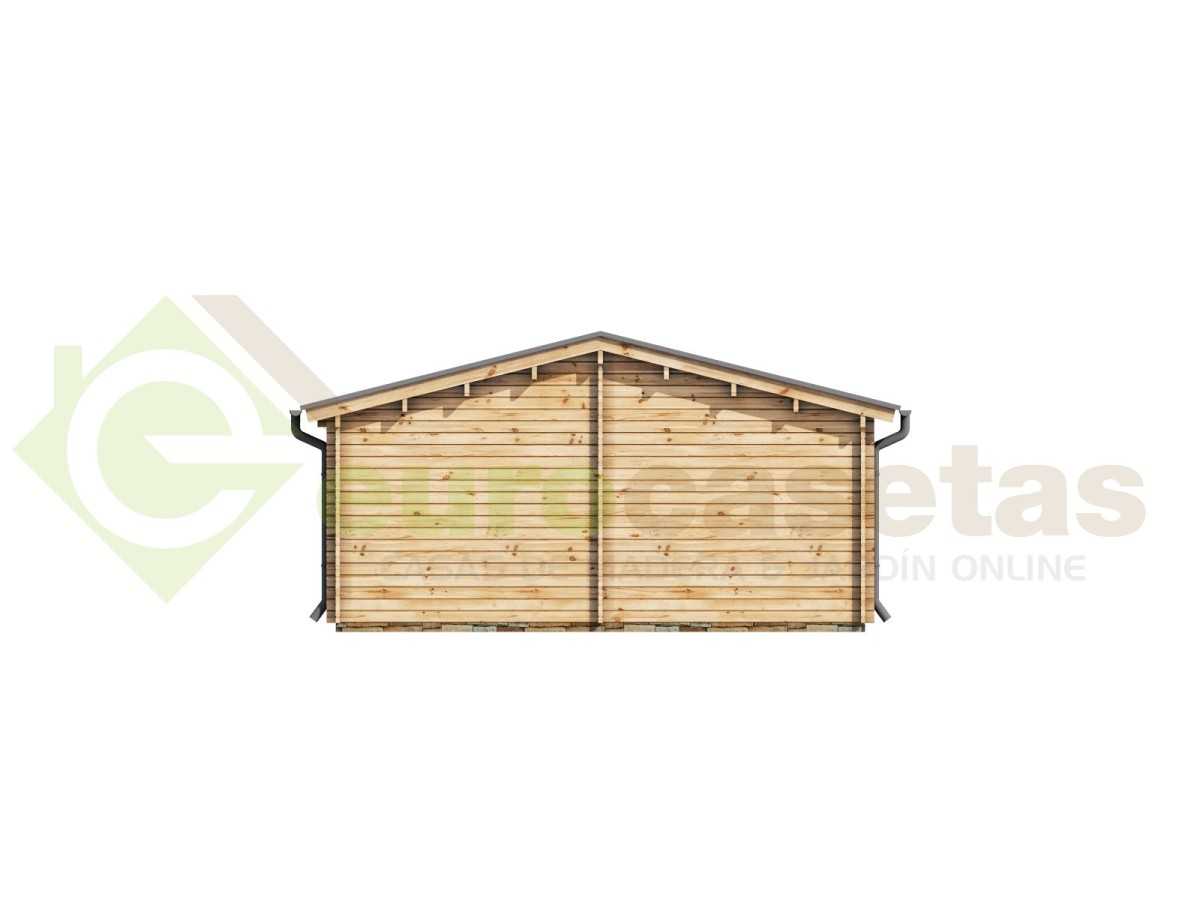 Casa de madera "MALLORCA, 72 m2" - 44mm