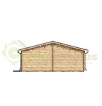 Casa de madera "NEREA 72  m2" - 44mm
