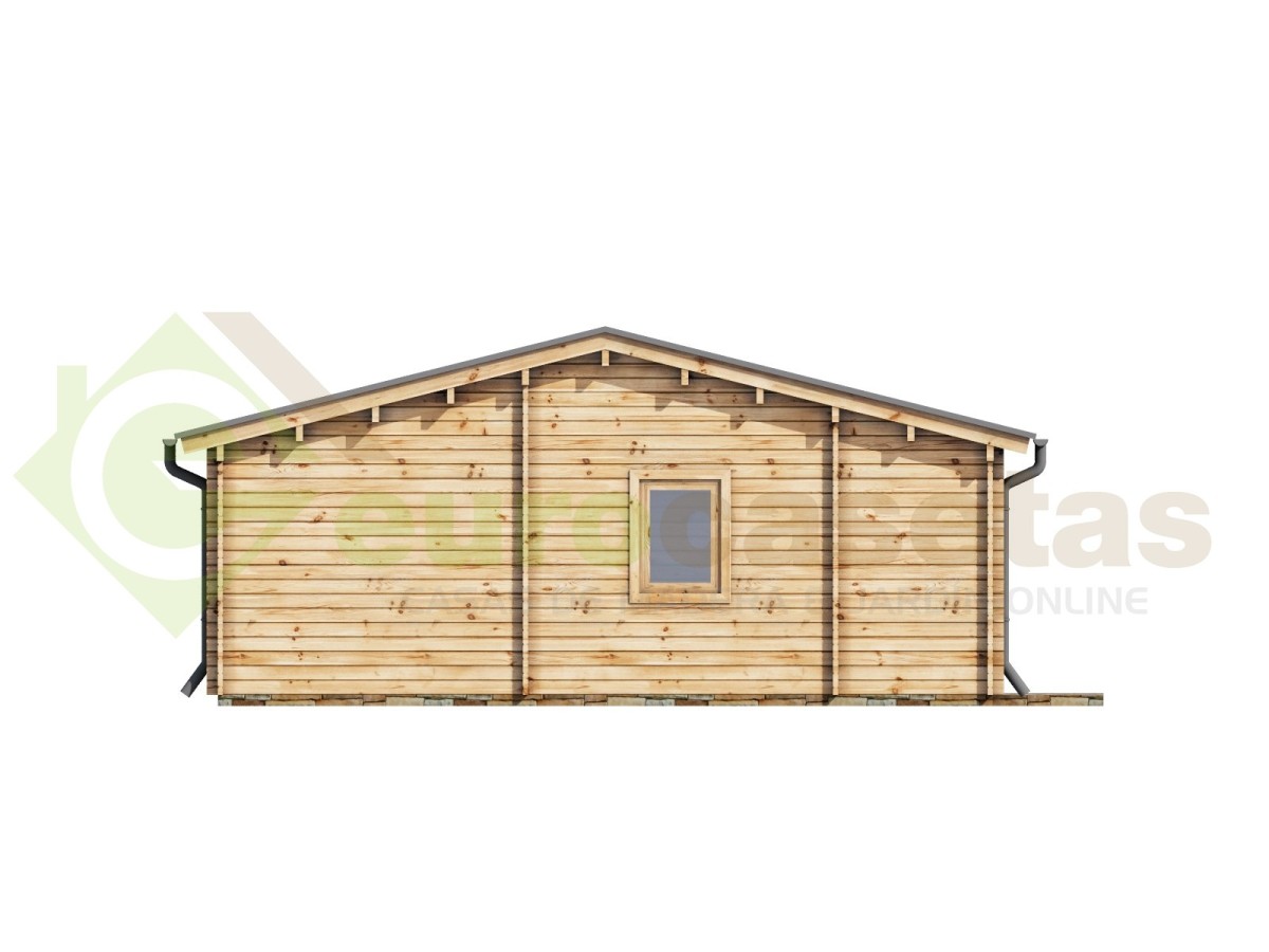 Casa de madera "NEREA 72  m2" - 44mm