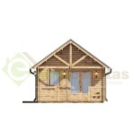 Casa de madera (altillo) NOIA 34 m², 44mm