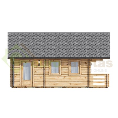 Casa de madera (altillo) NOIA 34 m², 44mm