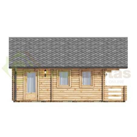 Casa de madera (altillo) NOIA 34 m², 44mm