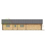 Casa de madera  "SINTRA , 116 m2 " - 44 mm