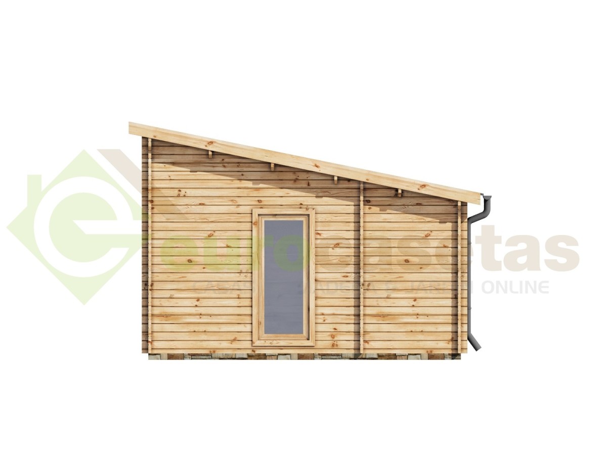 Casa de madera VALENCIA 40 m2- 44 mm
