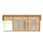 Casa de madera VALENCIA 40 m2- 44 mm