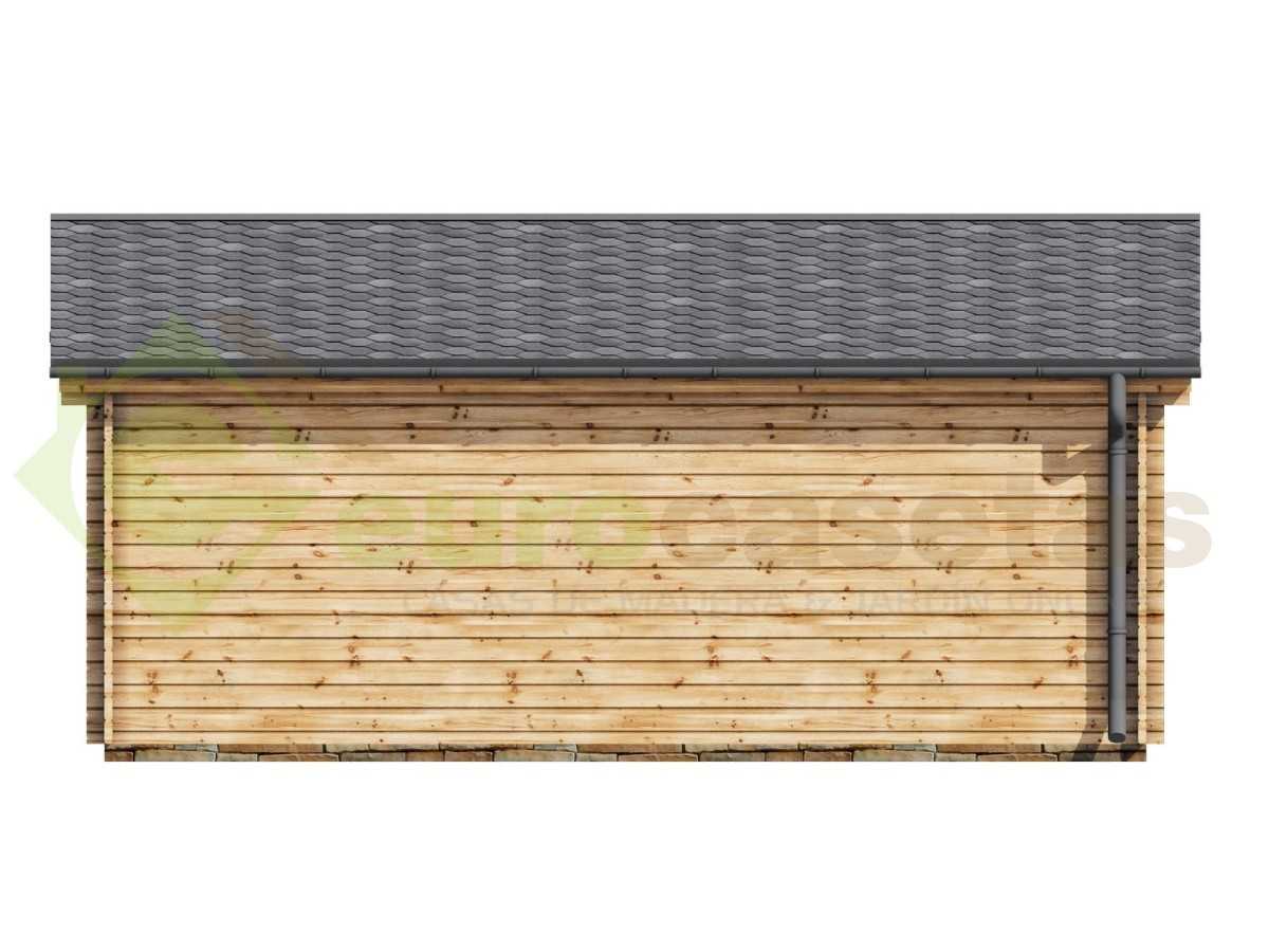 Nika 6x3 wooden house