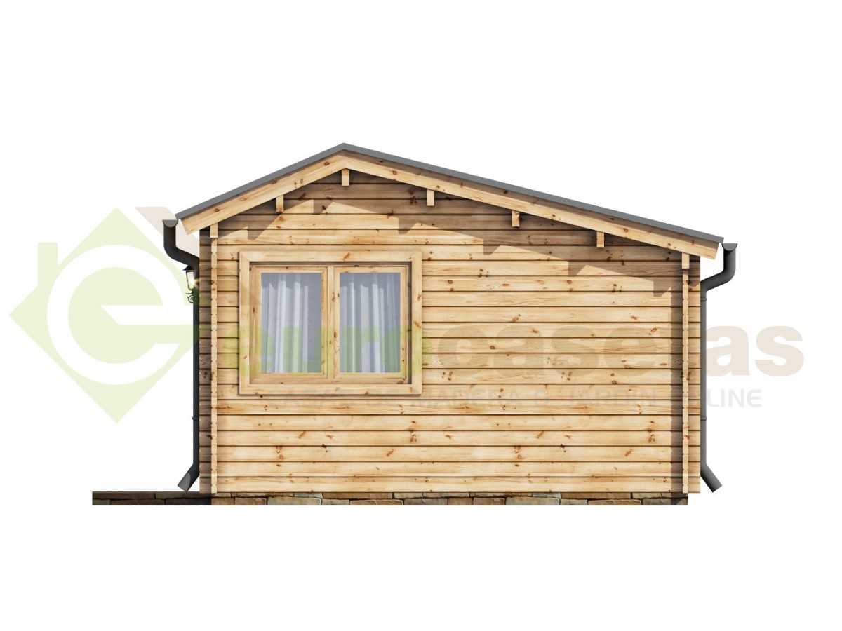 Nika 6x3 wooden house
