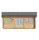 Caseta de jardín   NIKA  4X4 , 16 m2 , 44 mm