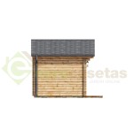 Caseta de jardín DENIA 6x4 , 24 m2
