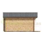 Caseta de jardín DENIA 6x6 , 36 m2
