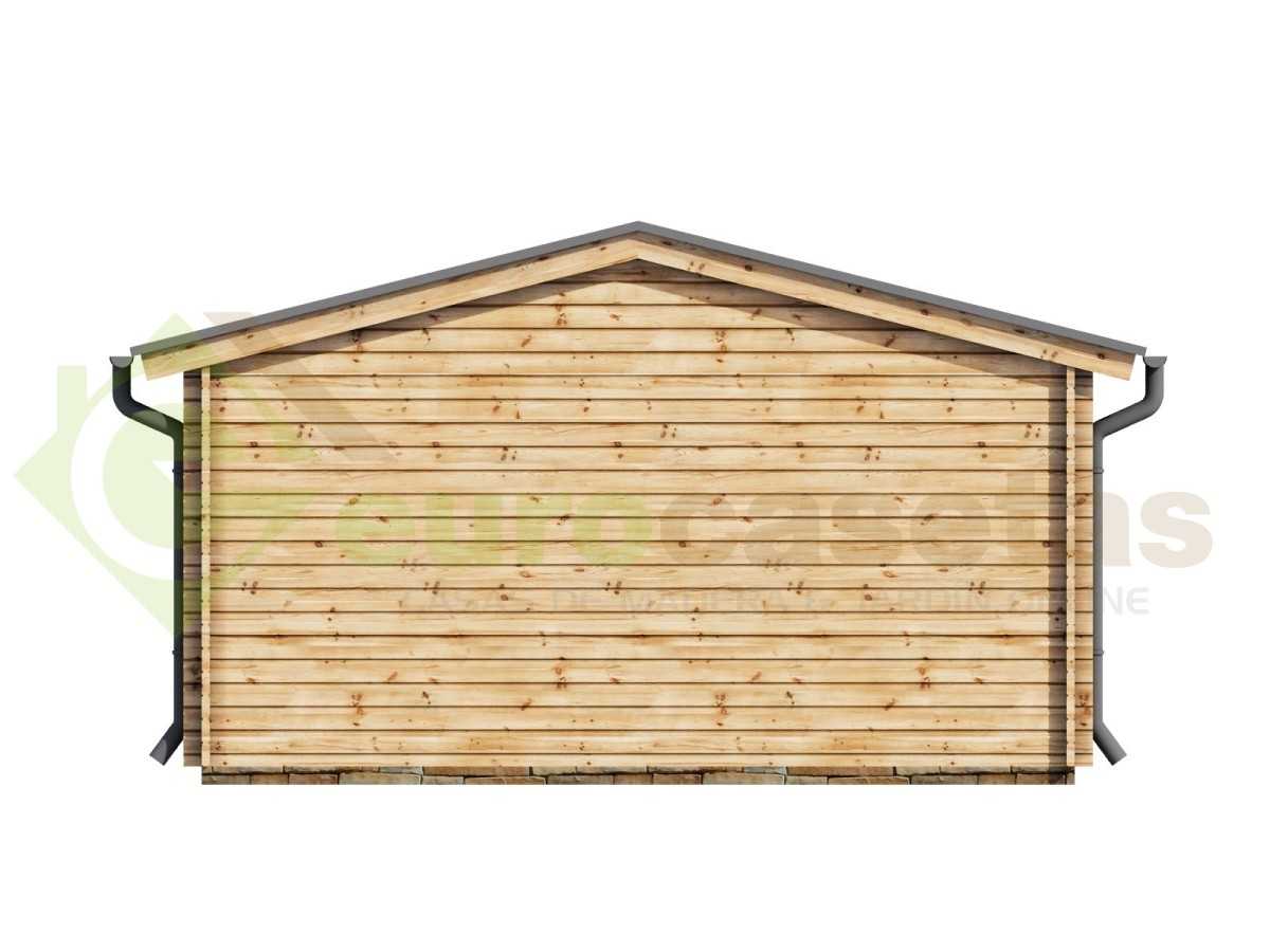 Caseta de jardín GANDIA 5X5 , 25 m2 , 44 mm