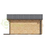 Caseta de jardín  GANDIA 5X6 , 30 m2 , 44 mm