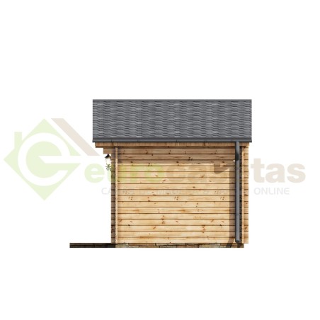 Caseta de jardín   GANDIA  6X3 , 18 m2 , 44 mm