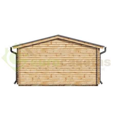 Caseta de jardín  GANDIA 6X5 , 30 m2 , 44 mm