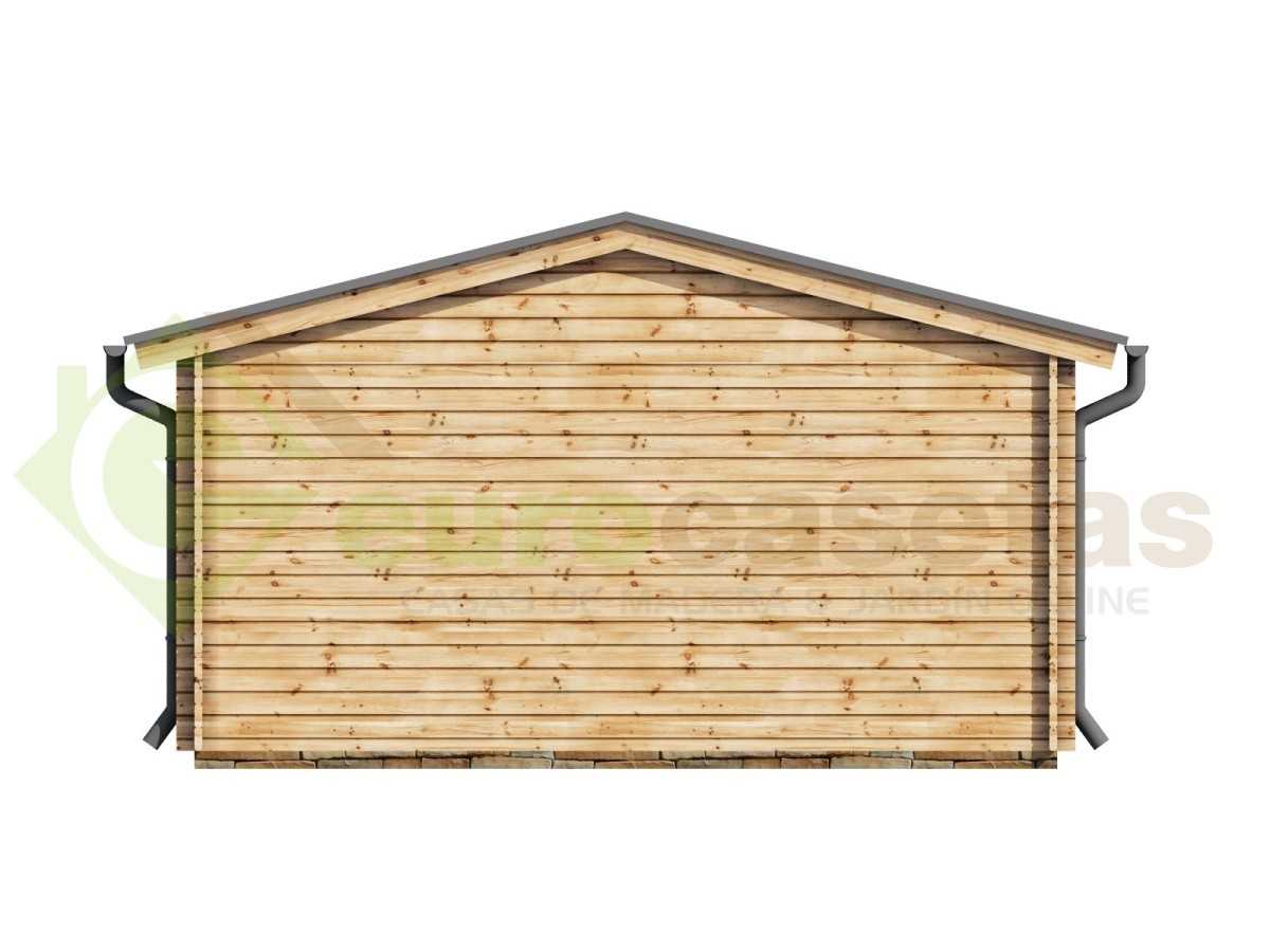 Caseta de jardín  LIDA 4x4 , 16 m2  44 mm