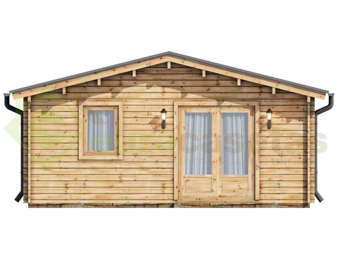 Caseta de jardín LIDA 6x3, 18 m2 , 44 mm