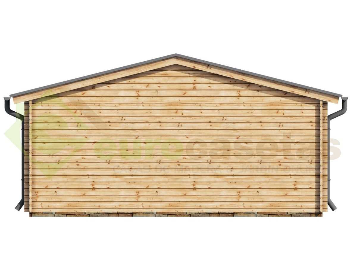 Caseta de jardín LIDA 6x3, 18 m2 , 44 mm