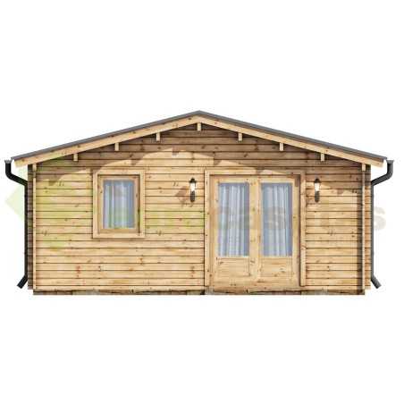 Caseta de jardín  LIDA 6x4 , 24 m2,   44 mm