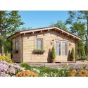 Caseta de jardín  LIDA 6x4 , 24 m2,   44 mm
