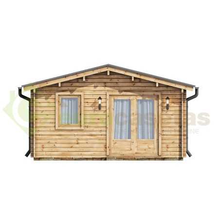 Caseta de jardín  LIDA 6x6 , 36 m2 , 44 mm