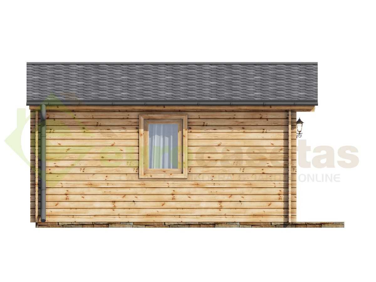 Caseta de jardín  LIDA 6x6 , 36 m2 , 44 mm