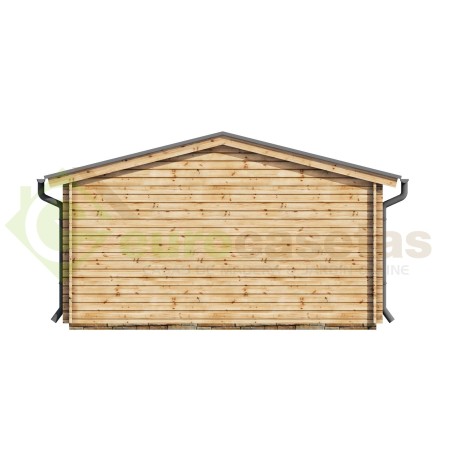 Caseta de jardín  LIDA 6x6 , 36 m2 , 44 mm
