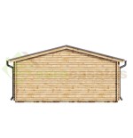 Caseta de jardín  MONICA 5x3 , 15 m2 , 44 mm