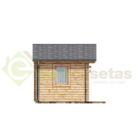 Caseta de jardín  MONICA 6x4 , 24 m2 , 44 mm