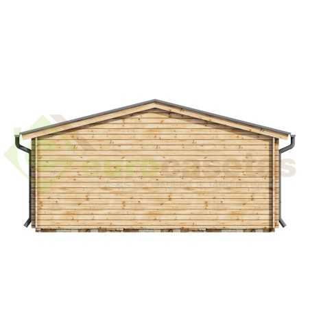 Caseta de jardín  MONICA 6x4 , 24 m2 , 44 mm