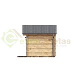 Caseta de jardín  MONICA 6x4 , 24 m2 , 44 mm
