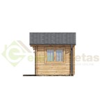 Caseta de jardín ALTEA 5X3 , 15 m2 , 44 mm